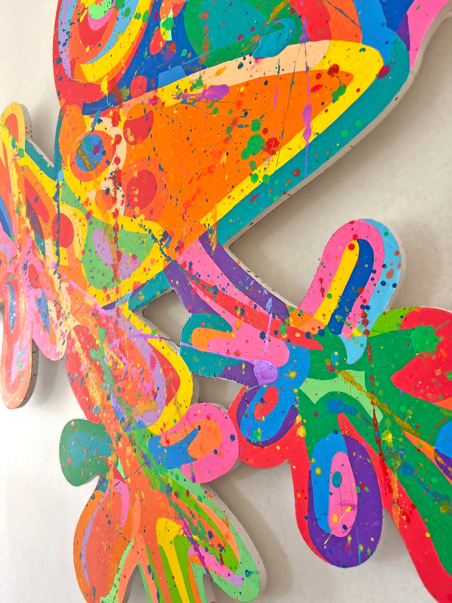 Crazy frog painting