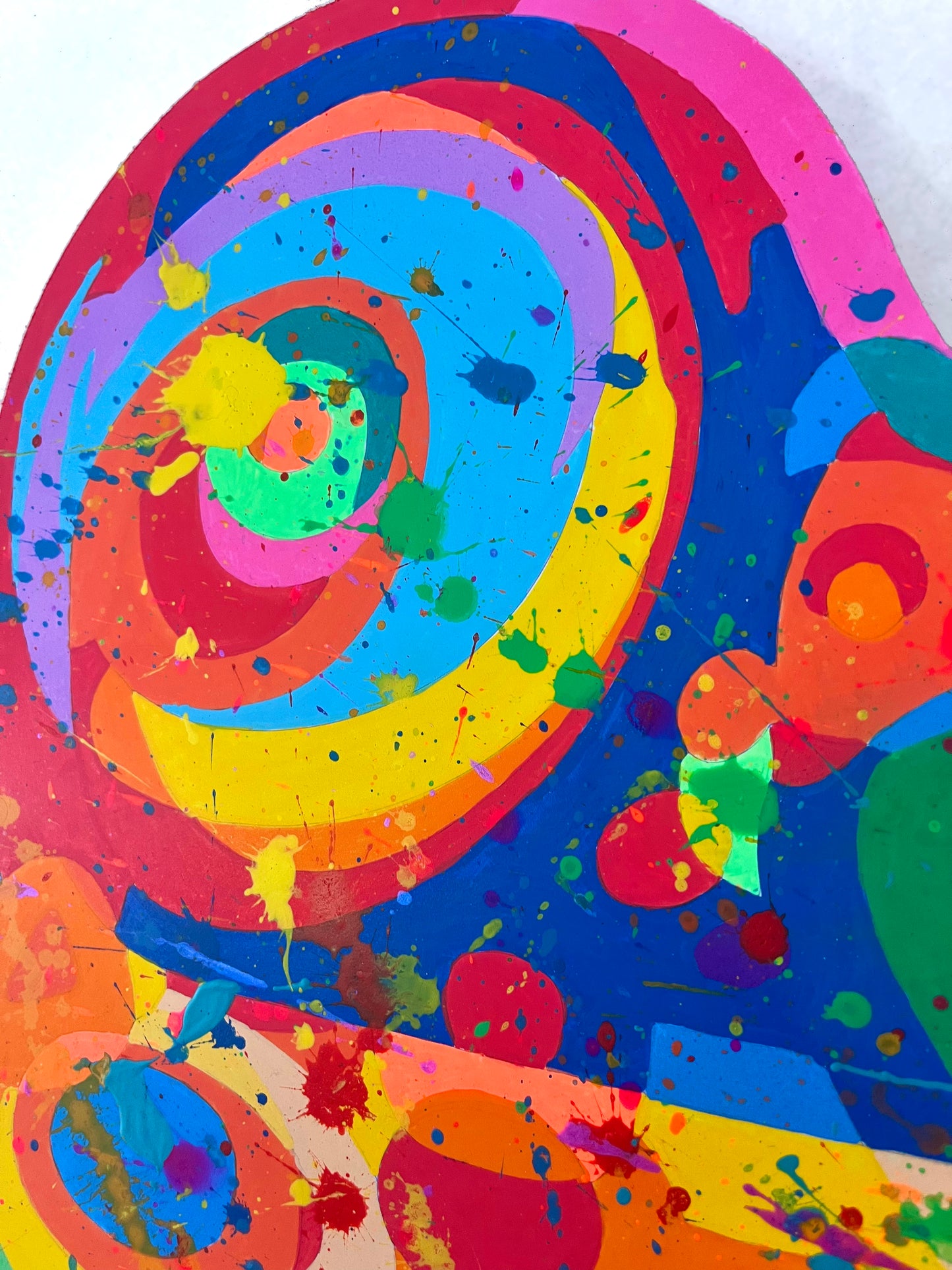 Crazy frog painting