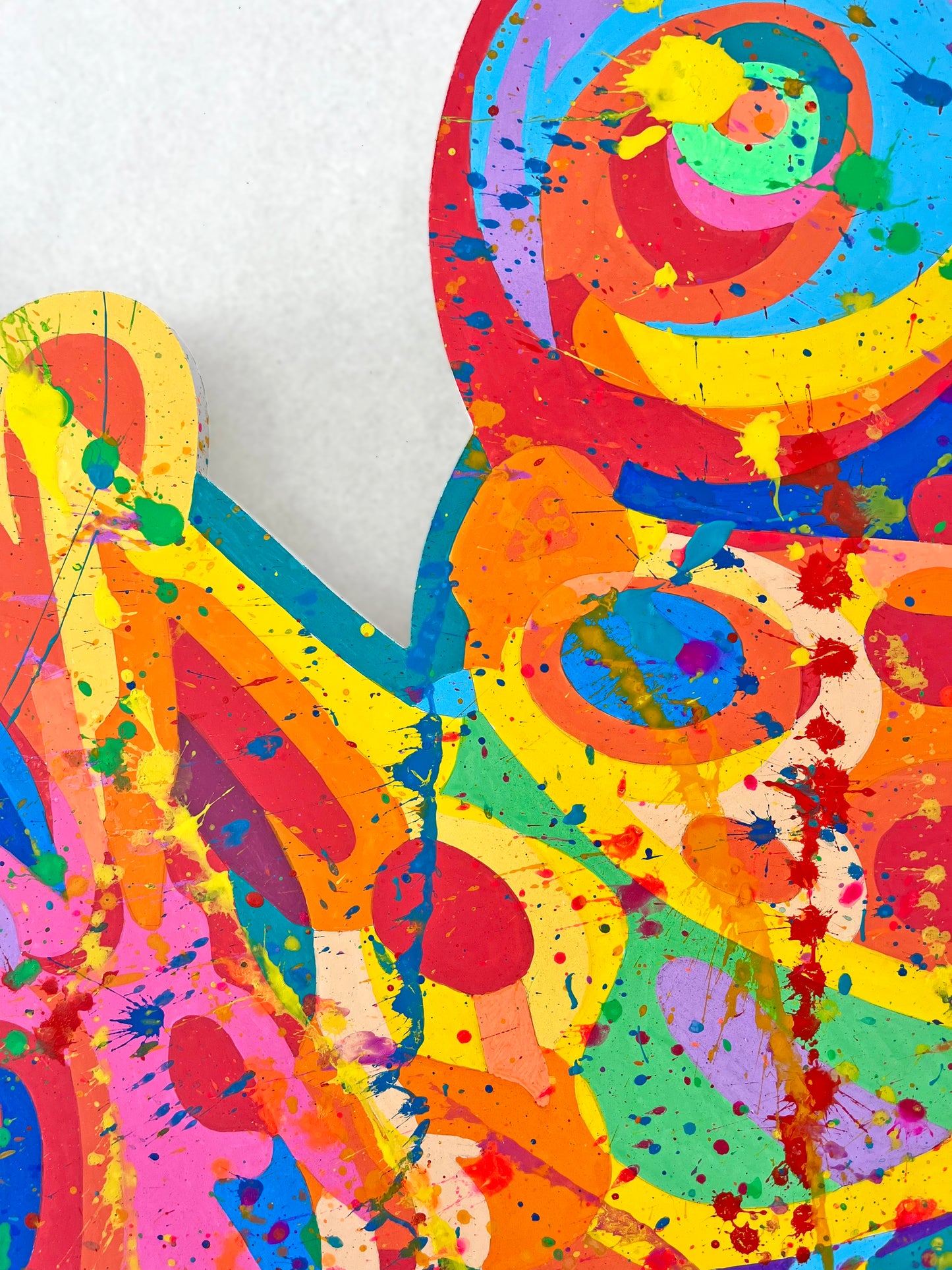 Crazy frog painting