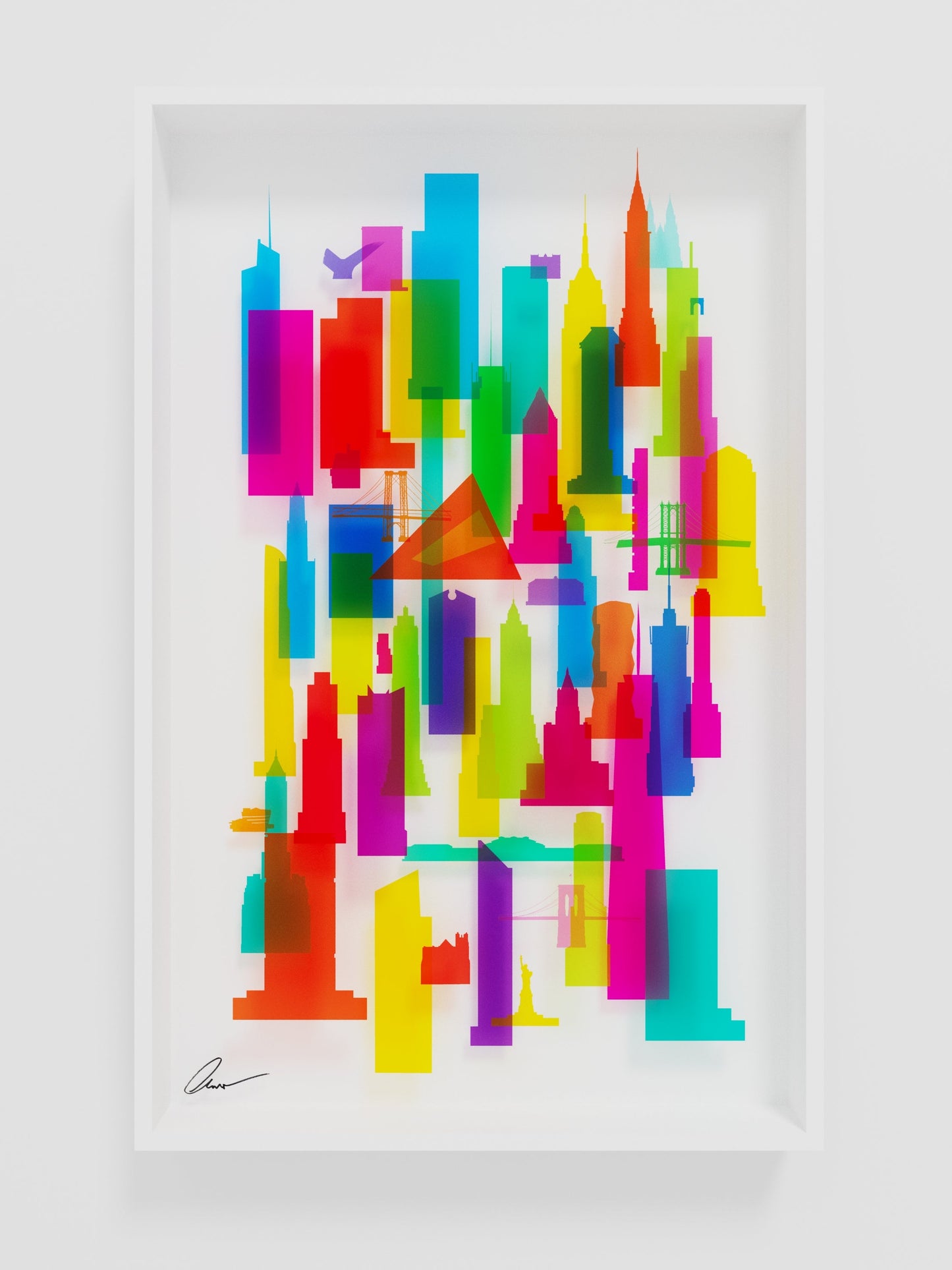 NYC / London architecture 3D pictures