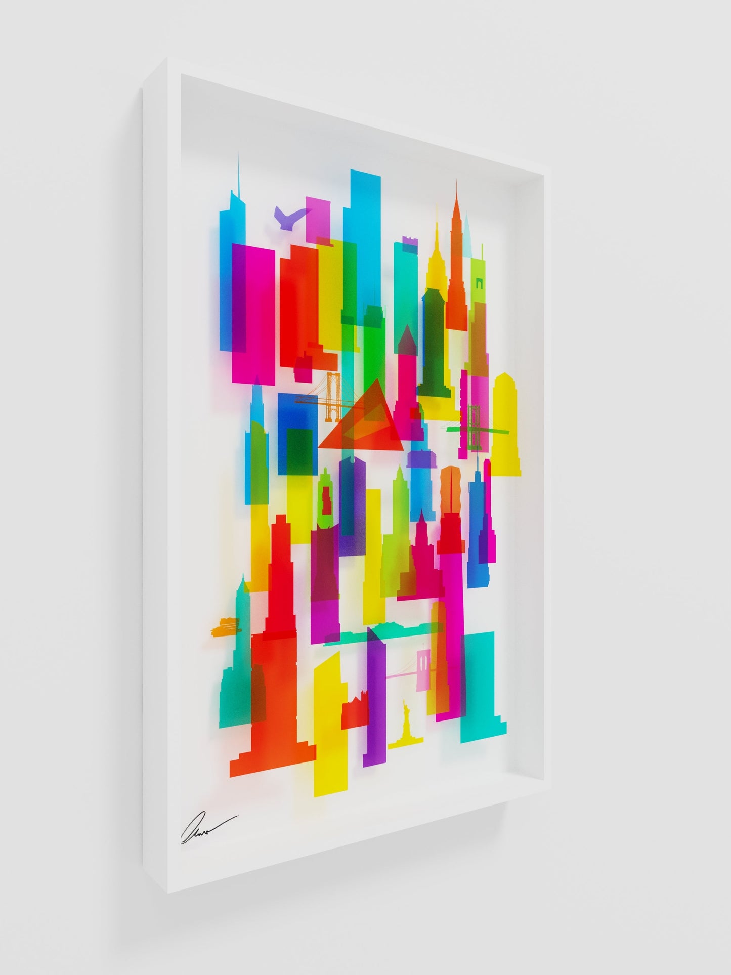 NYC / London architecture 3D pictures