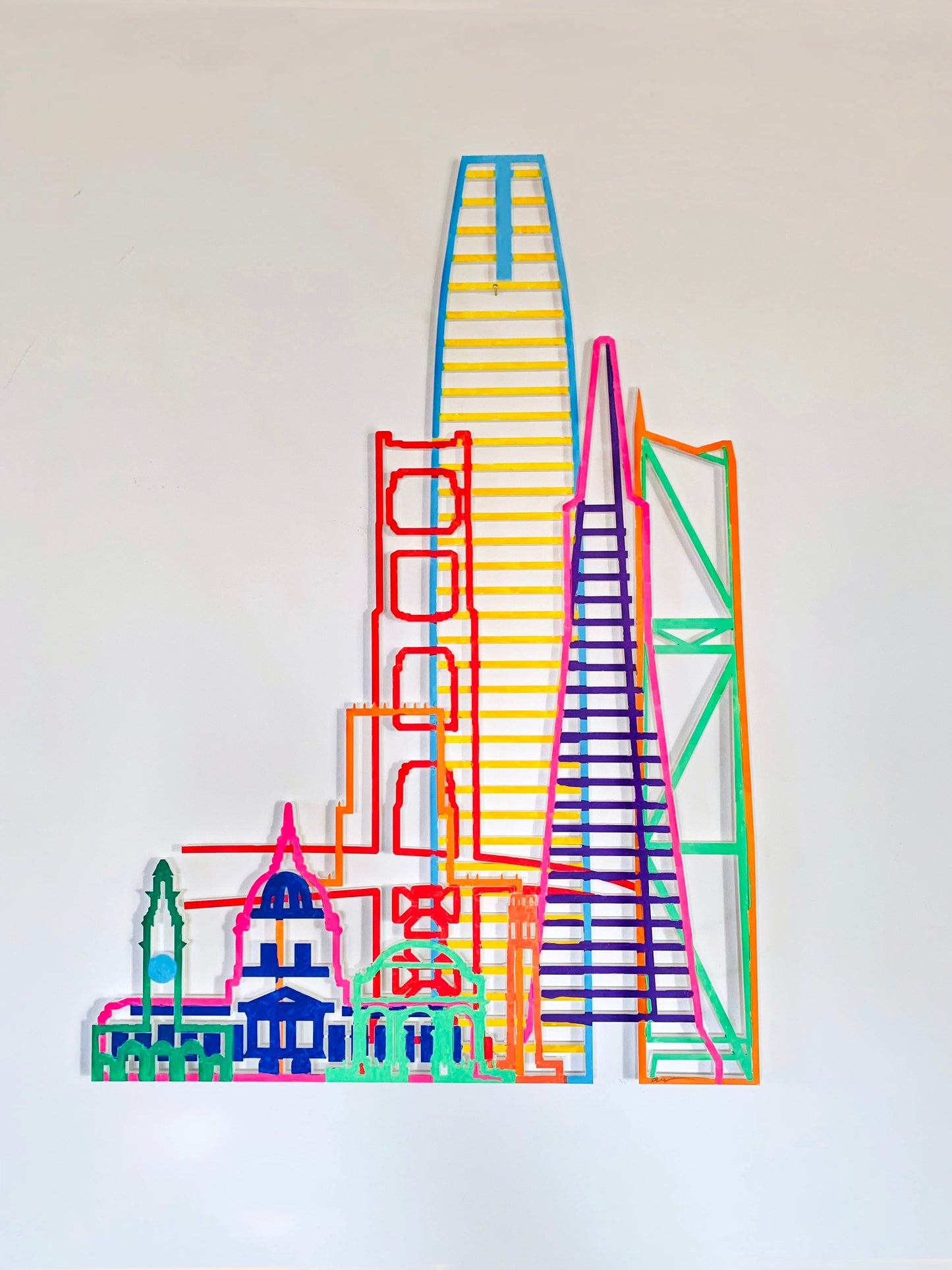 Cities Wall Sculptures