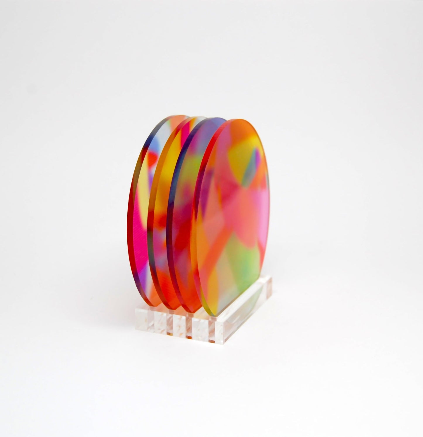 Translucent coasters
