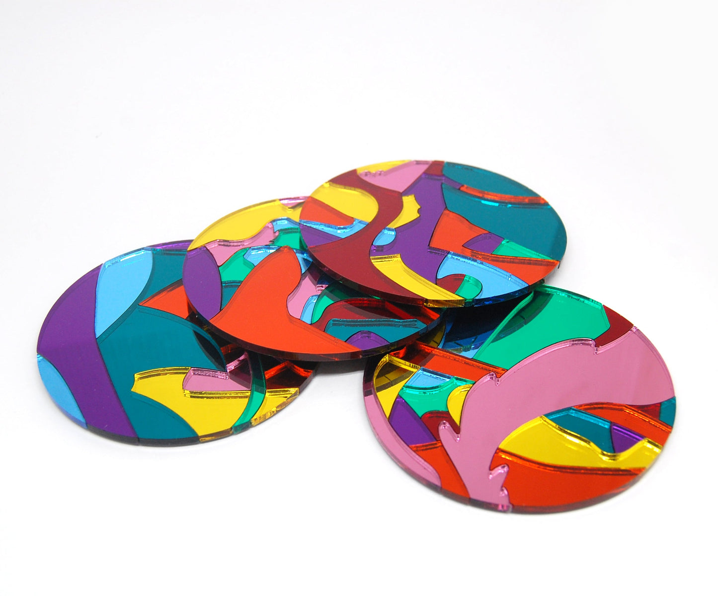 Mirror coasters