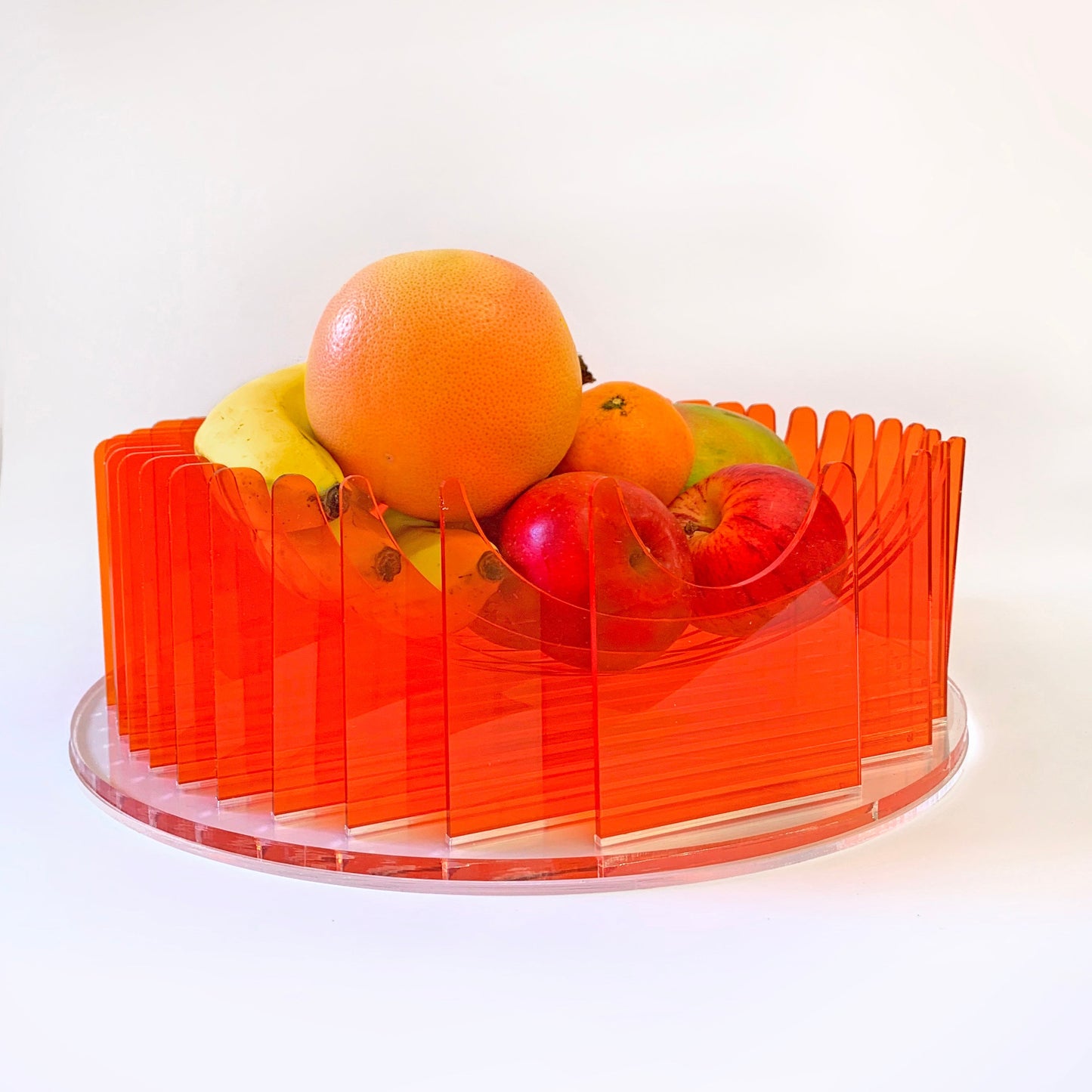 A Deeper Orange Fruit Bowl