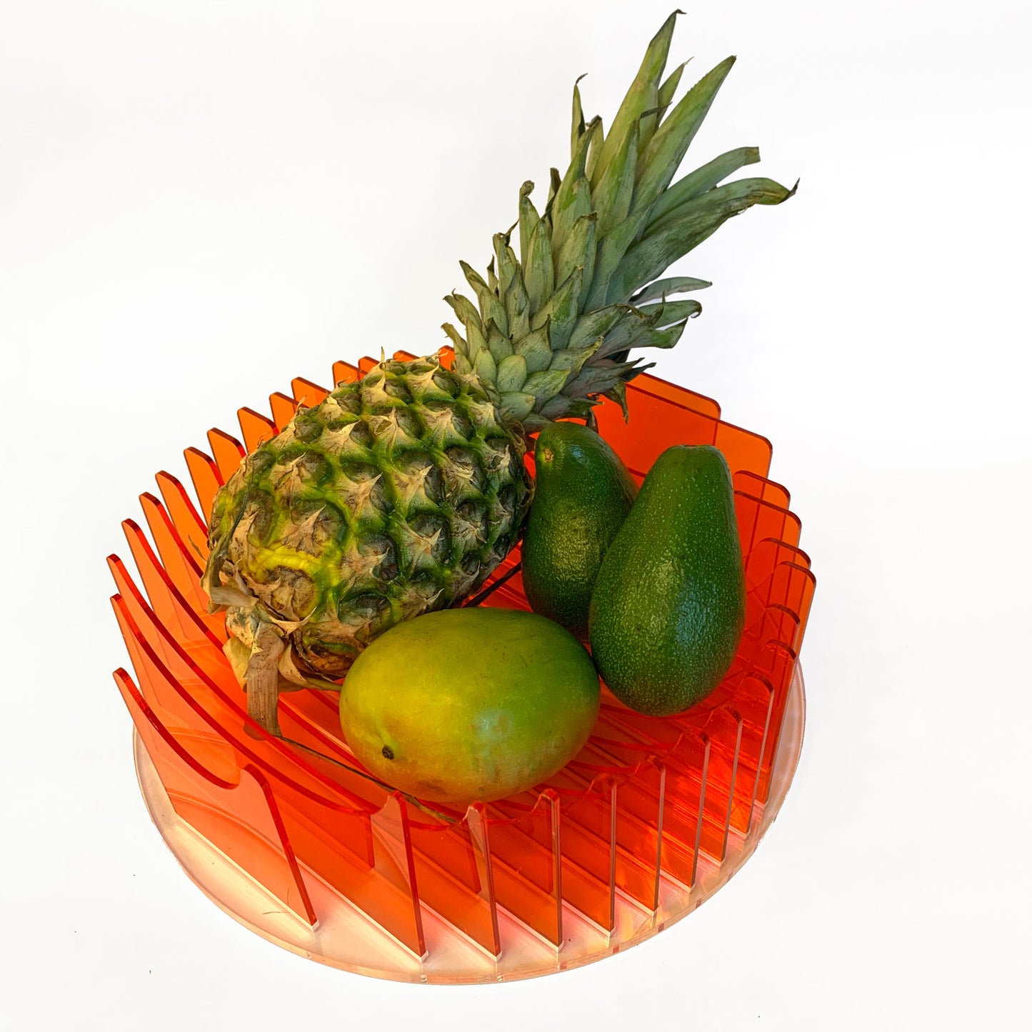 A Deeper Orange Fruit Bowl