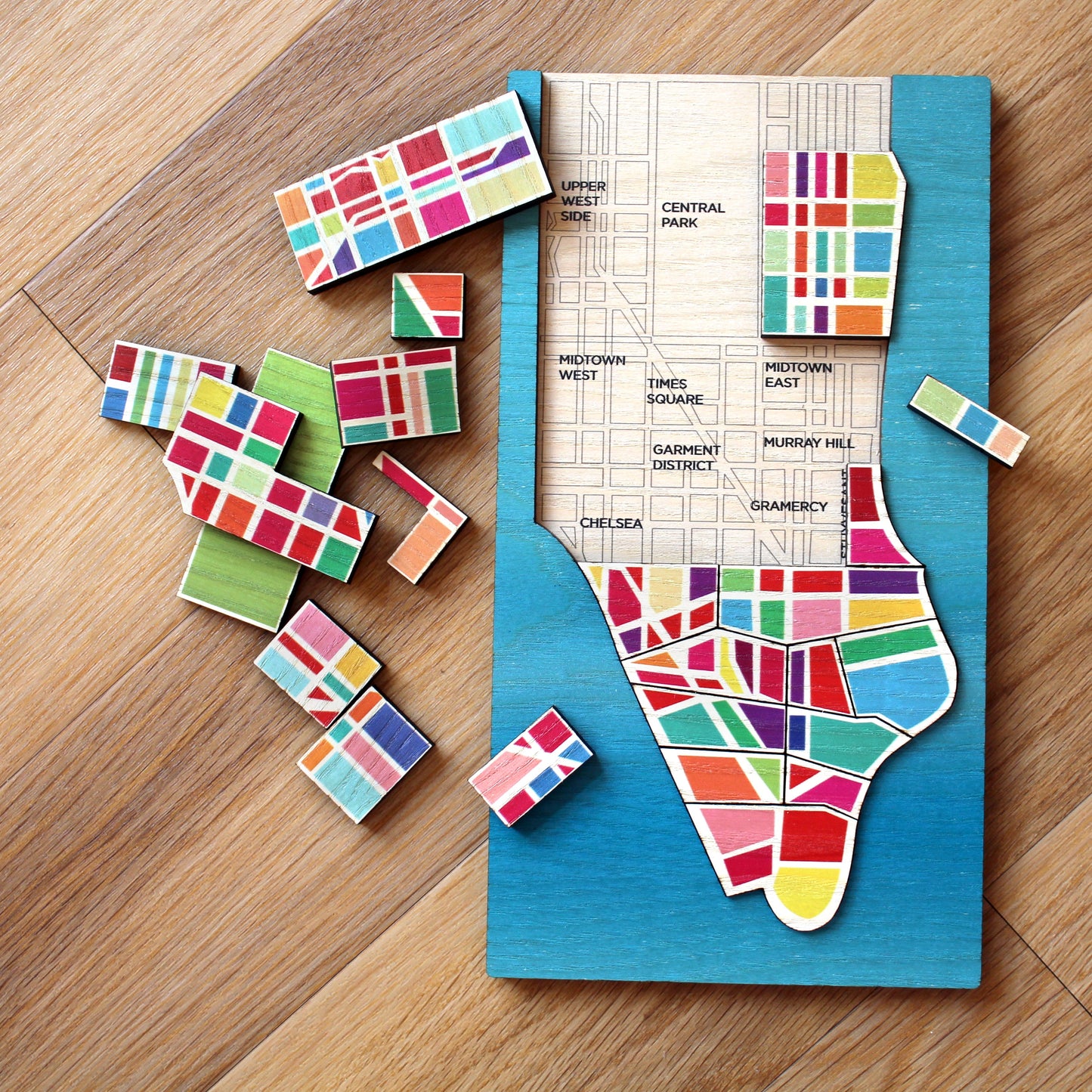 Manhattan Map Puzzle