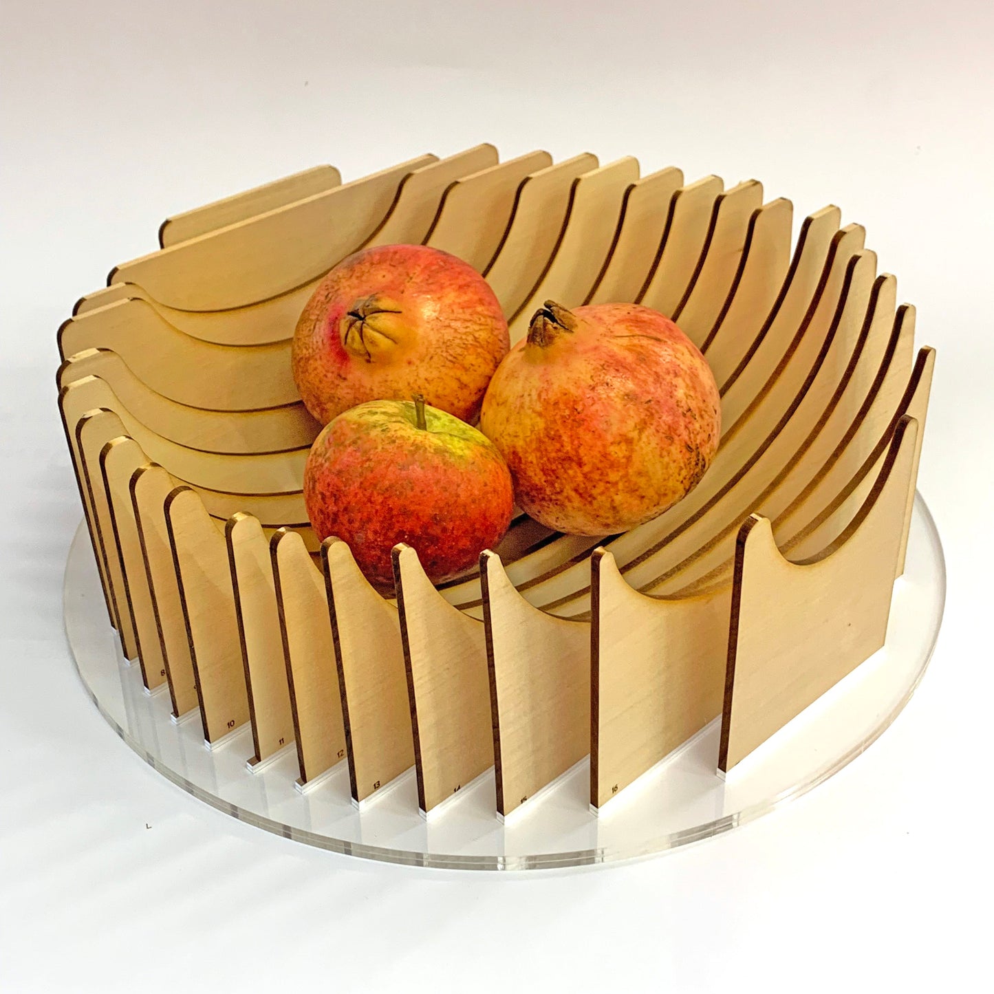 Wooden Fruit Bowl