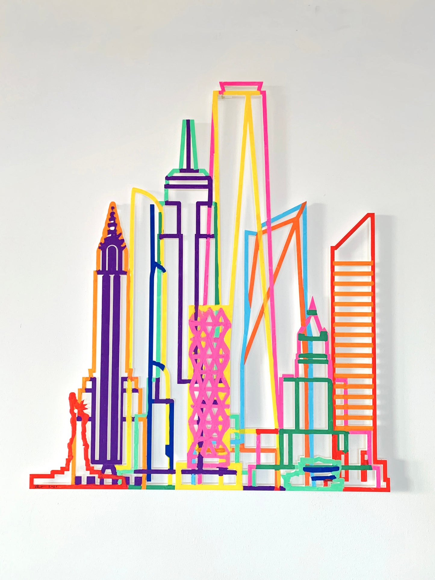 Cities Wall Sculptures