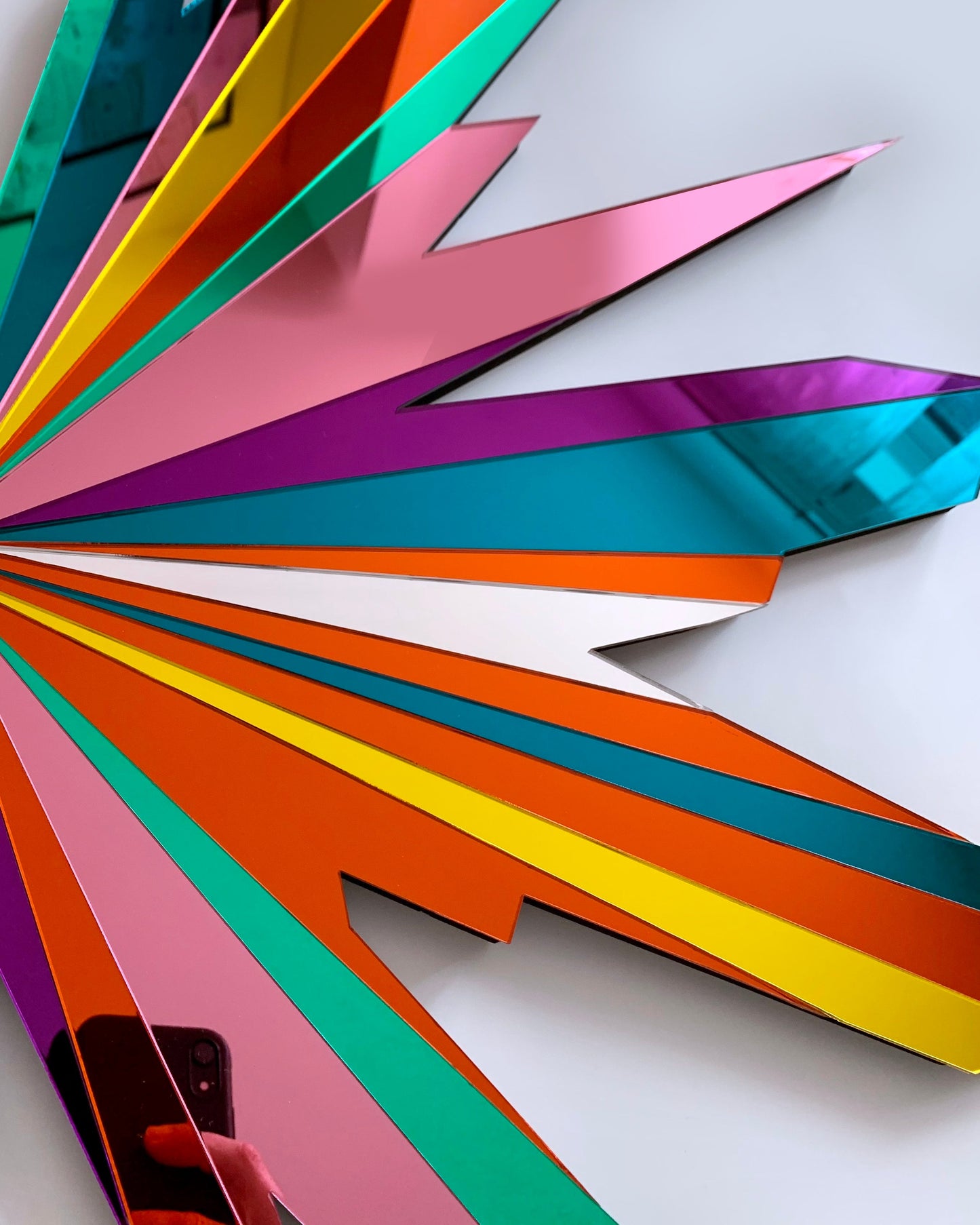 Spikes Mirrors Sculpture