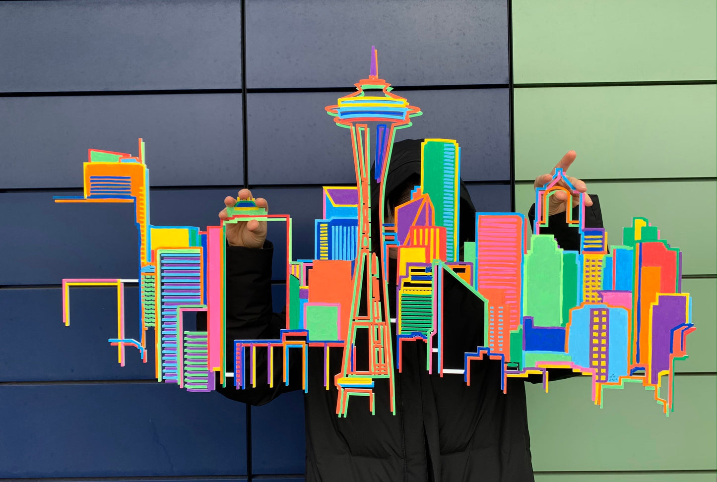 Seattle Space Needle sculpture