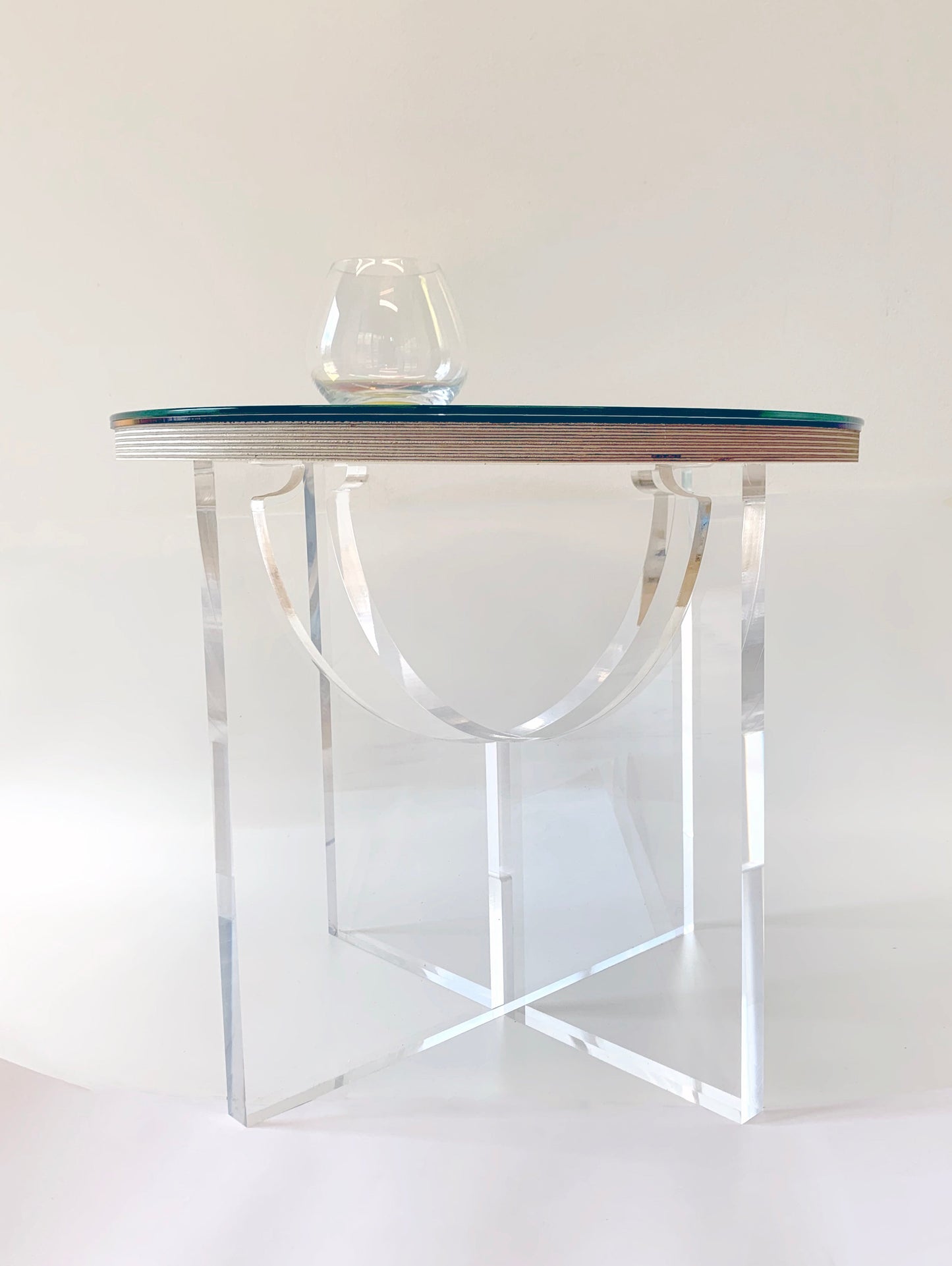 Snazzy Mirrors side table