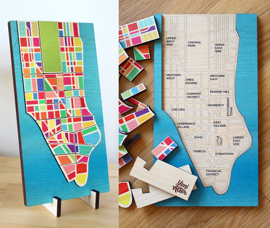 Manhattan Map Puzzle
