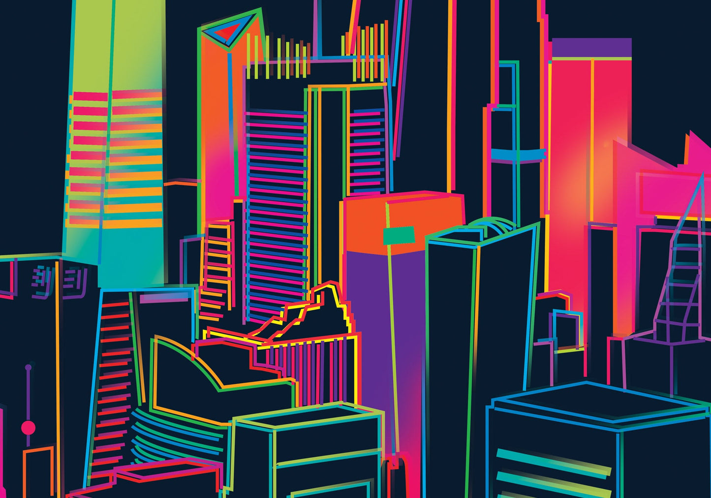 Aerial Midtown 2021