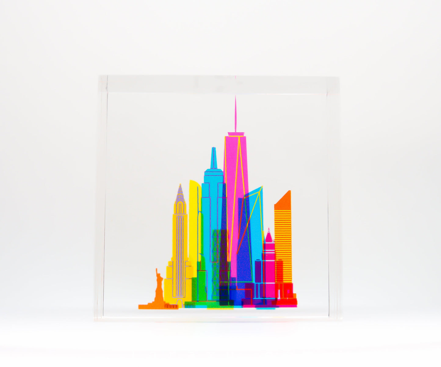Cities Encapsulated Blocks. HK / NYC / London / Paris / SF / Tokyo / Washington D.C.