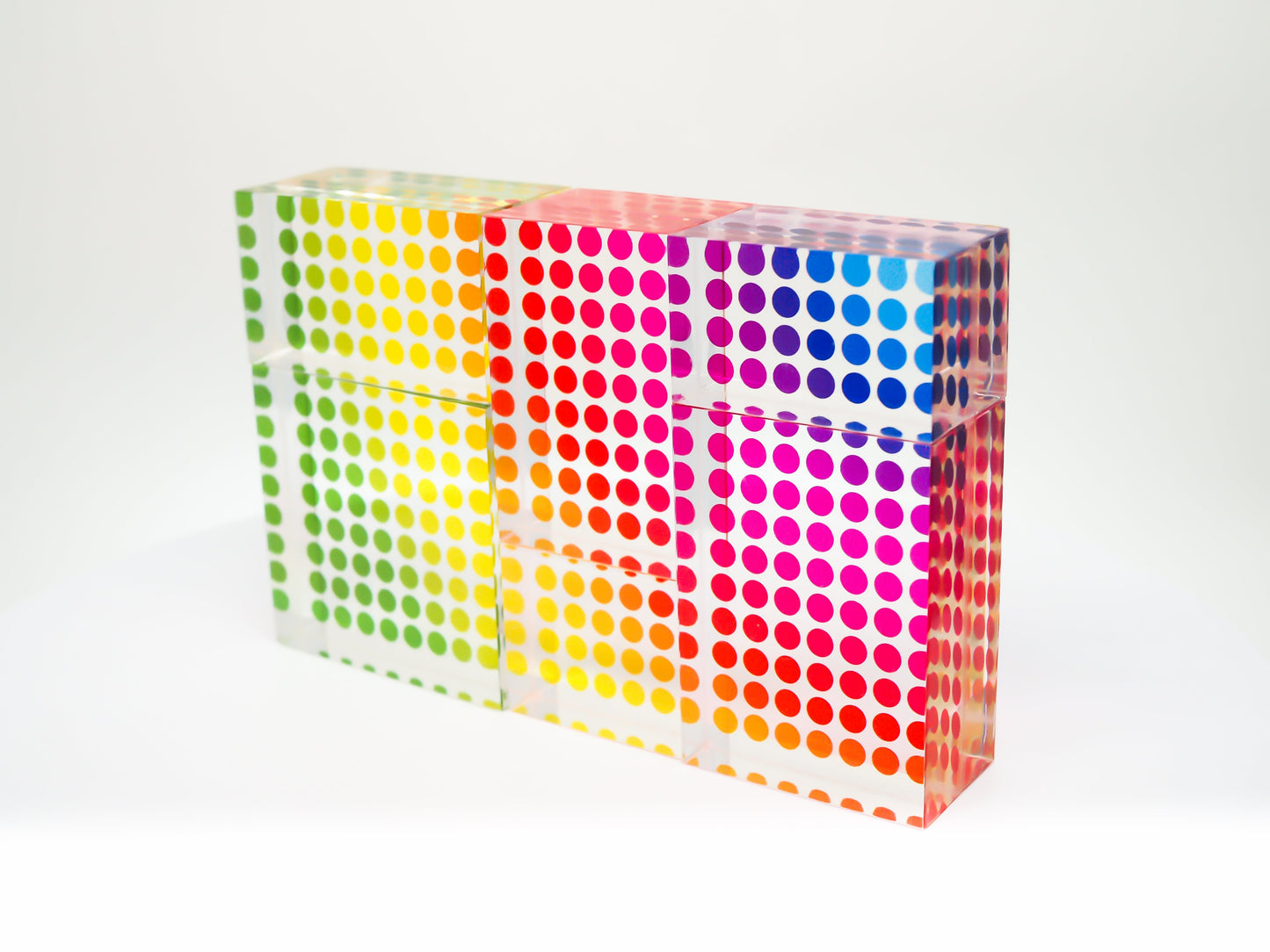 Rainbow clear puzzle