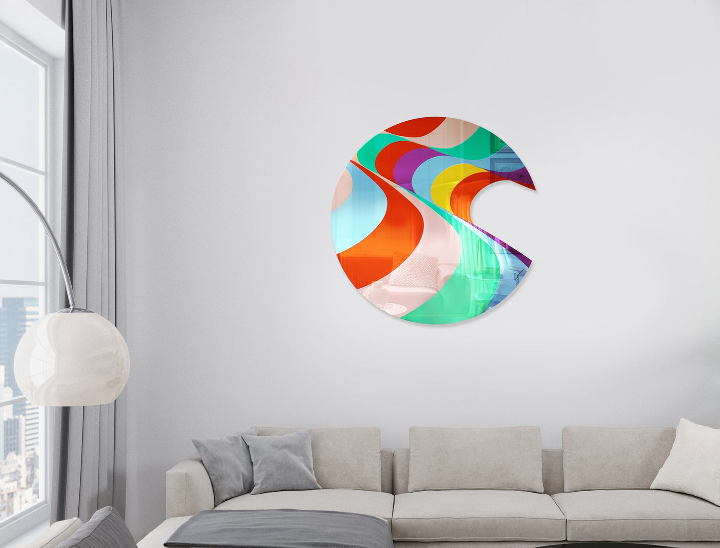 Curl. Wall Sculpture