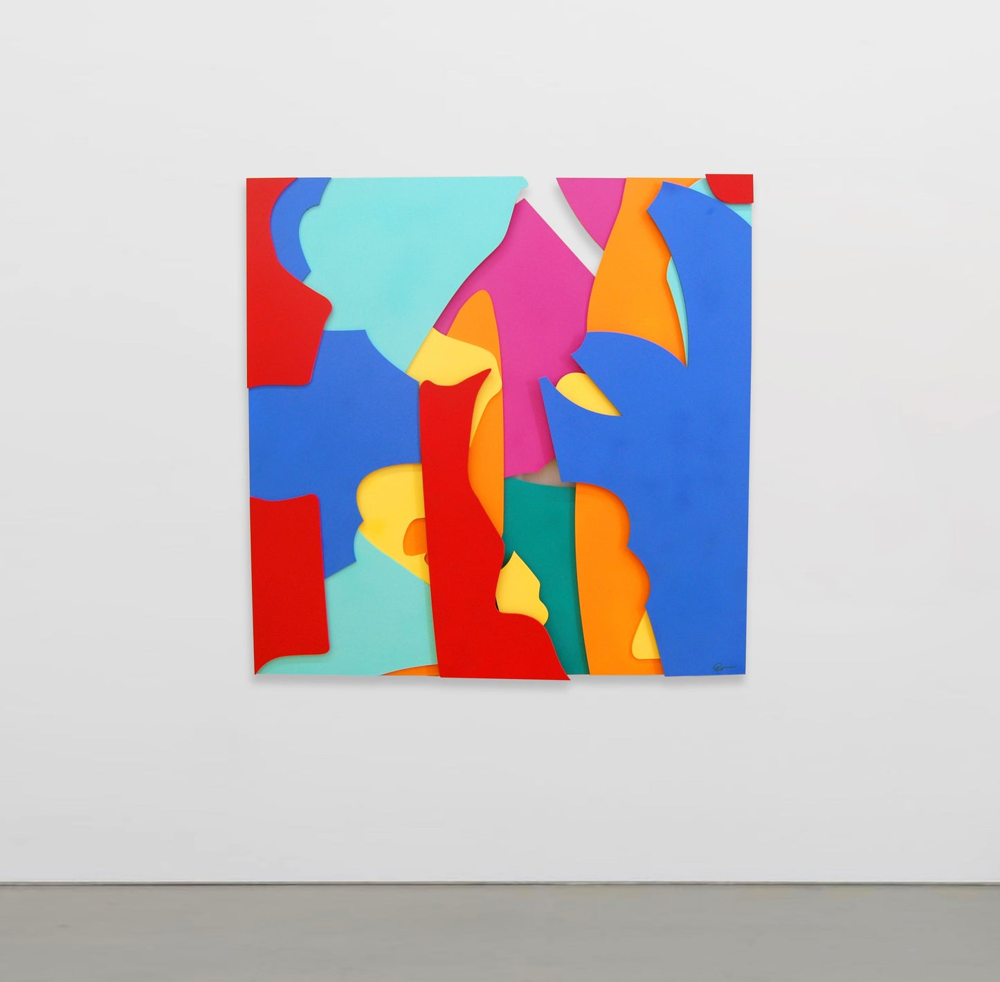 Layered Compositions. Wall sculptures