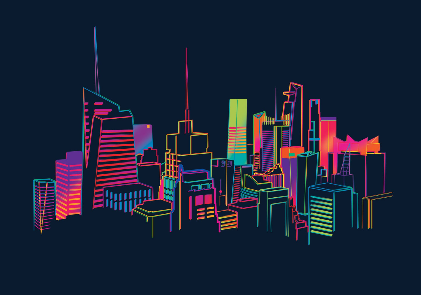 Aerial Midtown 2021