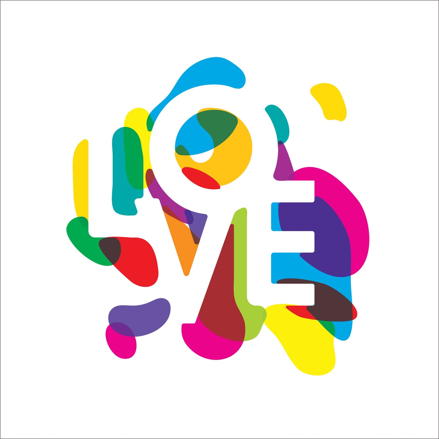 LO-VE art print