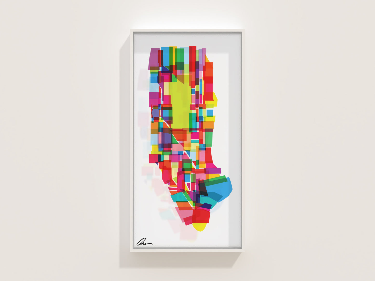 MANHATTAN. 3D PICTURE