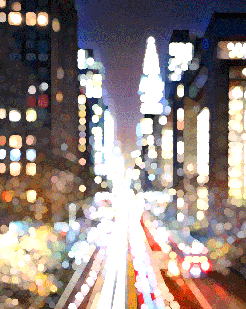 Pointillist NYC.