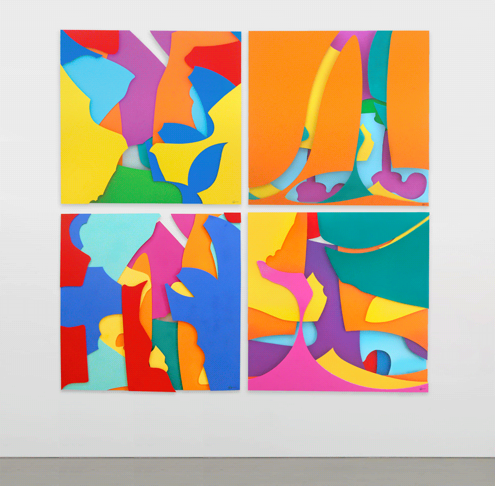 Layered Compositions. Wall sculptures