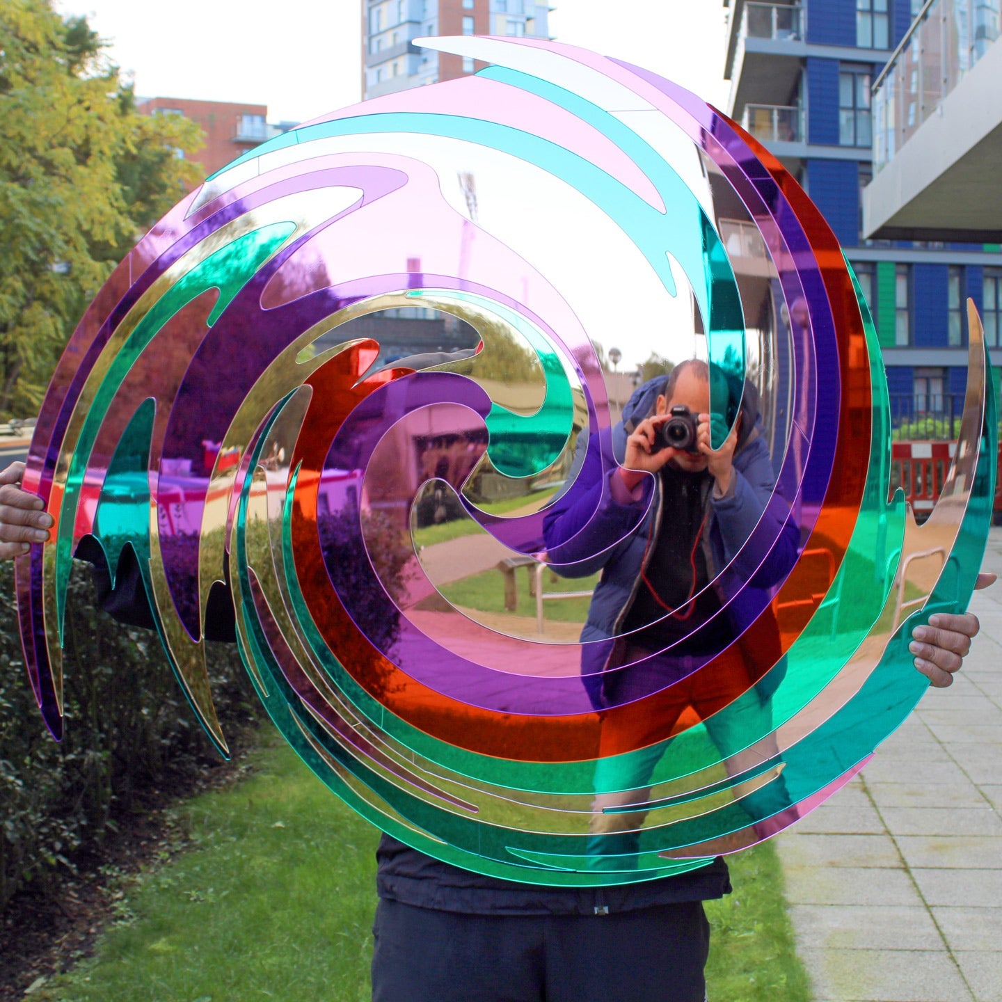 Swirl. Wall sculpture