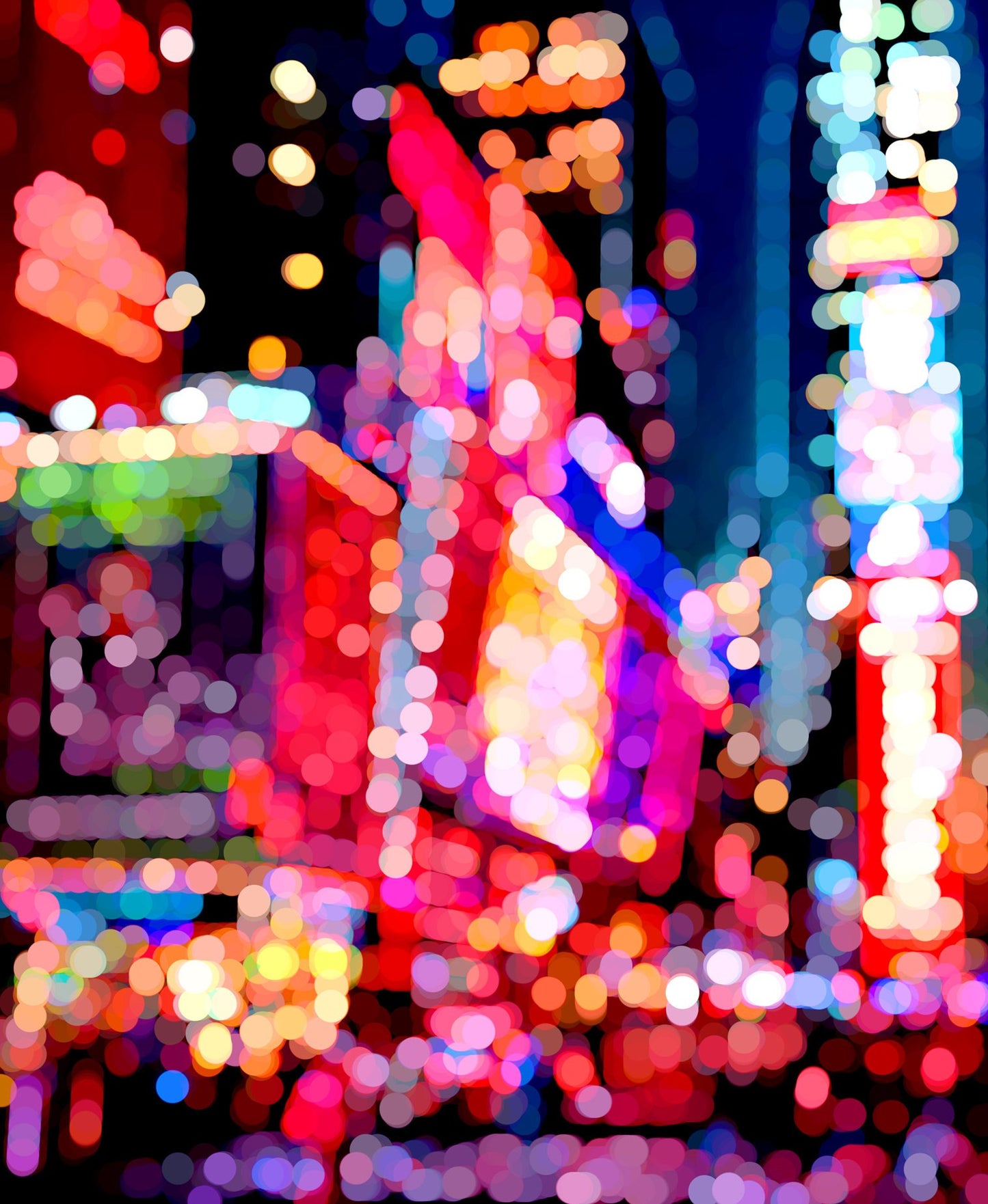 Pointillist NYC.