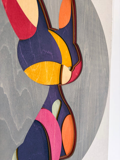 Figurines wall sculptures