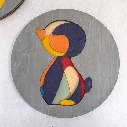 Figurines wall sculptures