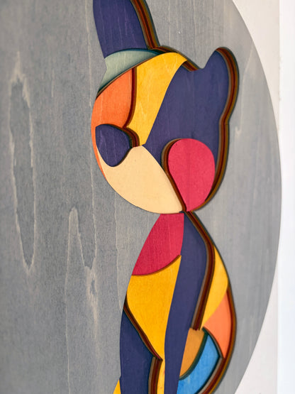 Figurines wall sculptures