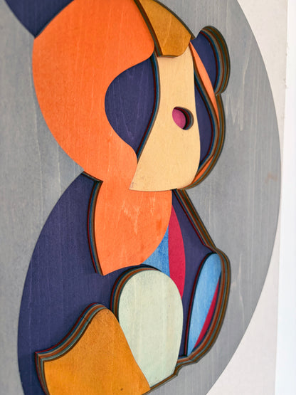 Figurines wall sculptures
