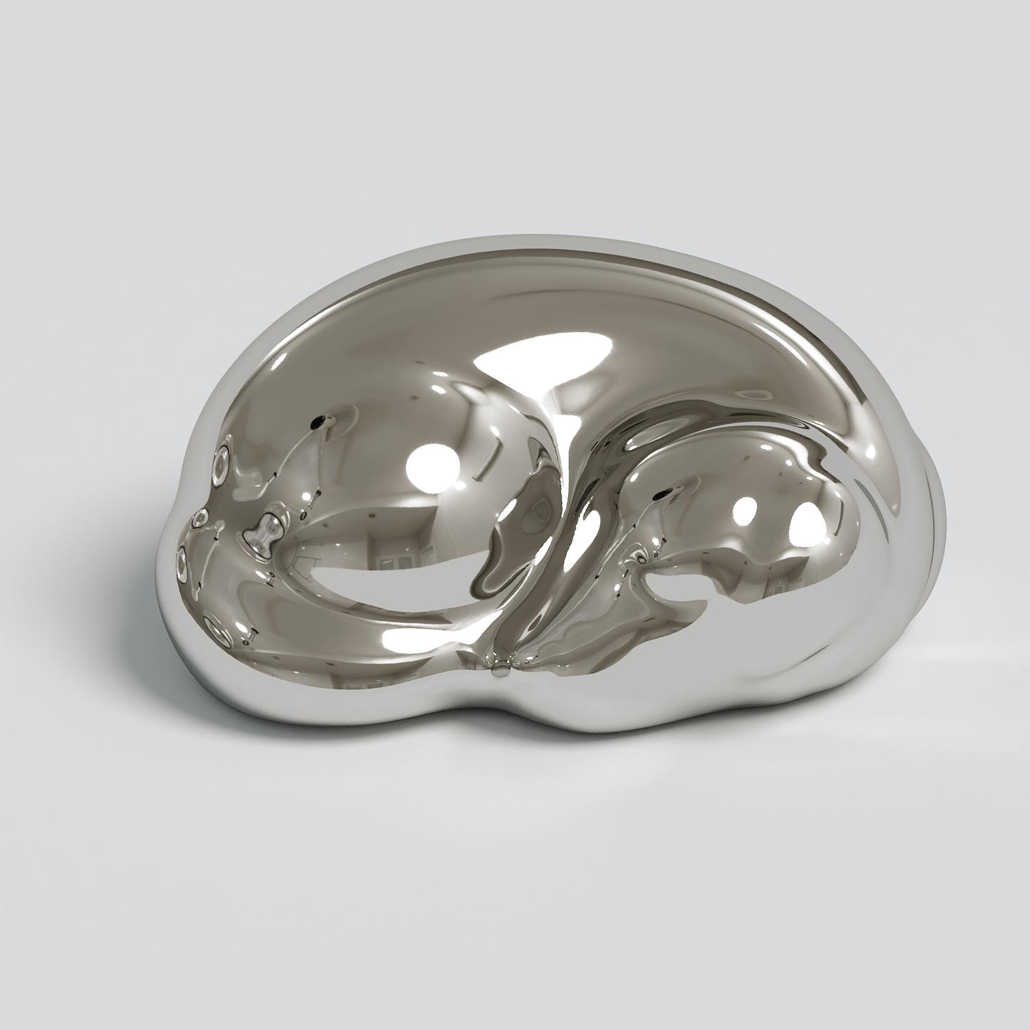Serene. Stainless steel sculpture
