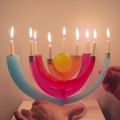 Colours & Lights Menorah