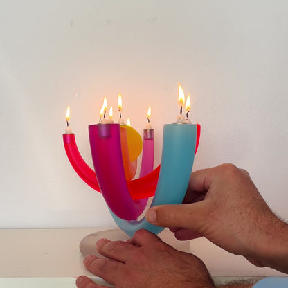 Colours & Lights Menorah