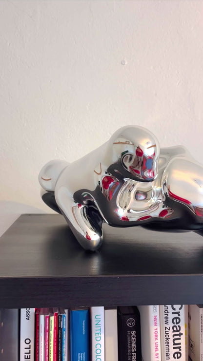 220 mph. Stainless steel sculpture