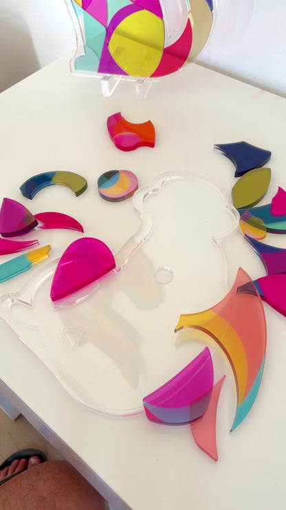 Yon's Translucent Animals Puzzles