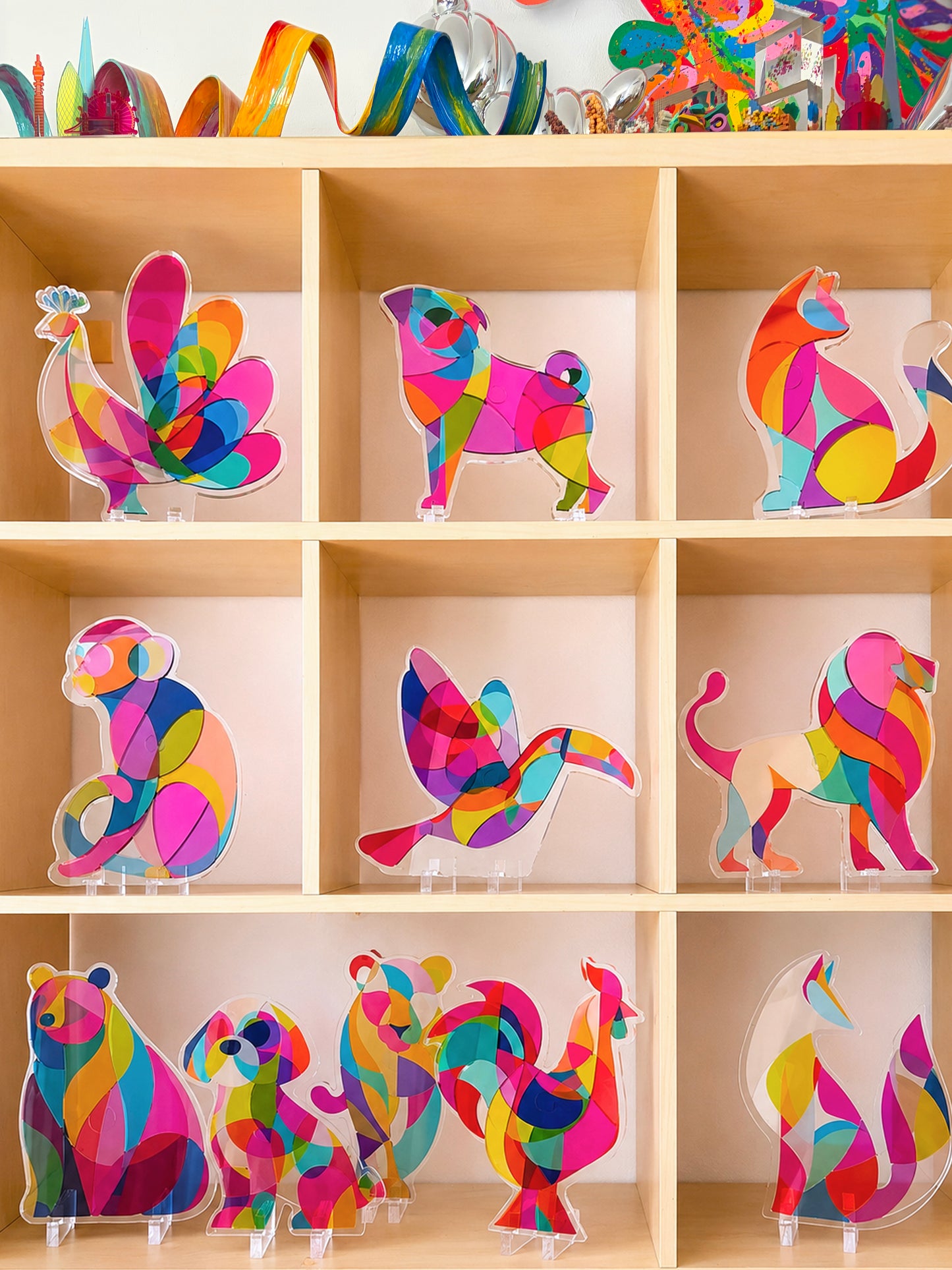 Yon's Translucent Animals Puzzles