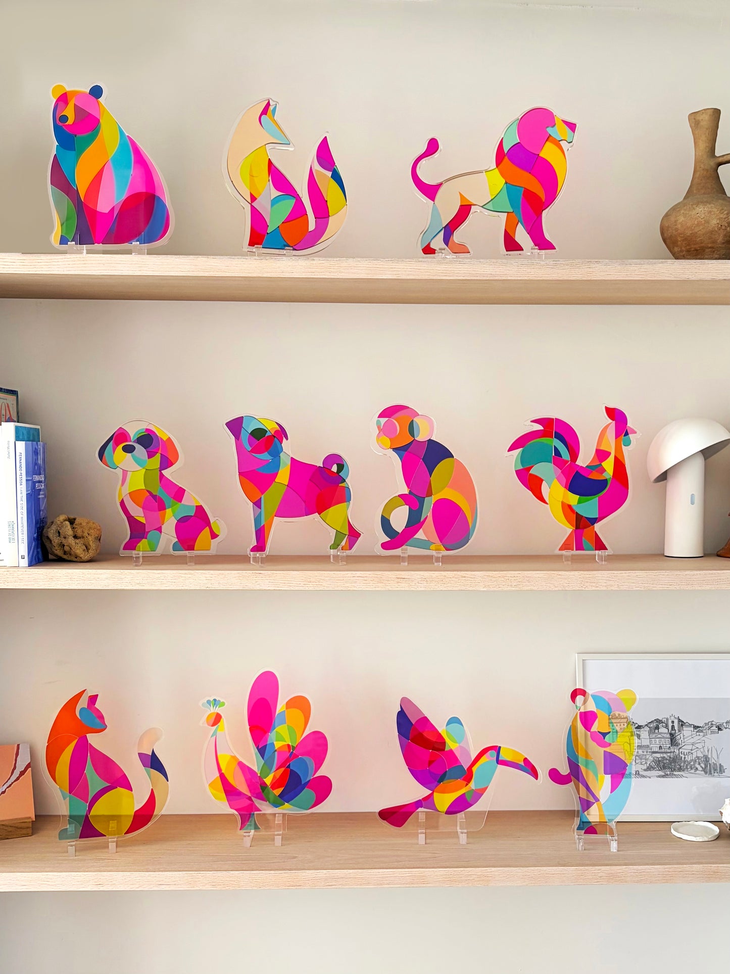 Yon's Translucent Animals Puzzles