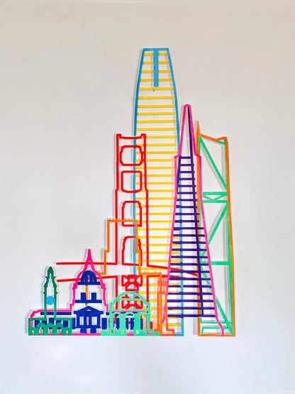 Cities Wall Sculptures