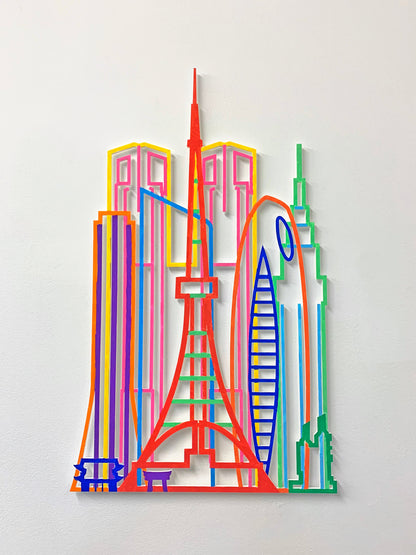 Cities Wall Sculptures