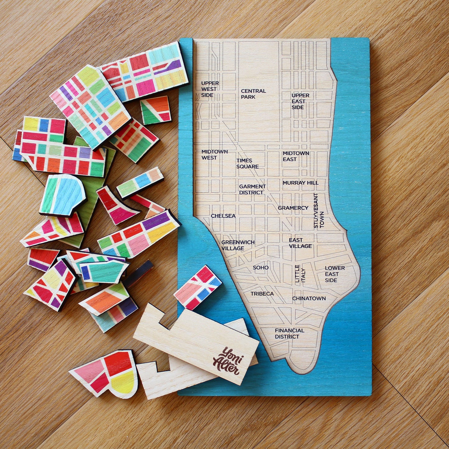 Manhattan Map Puzzle