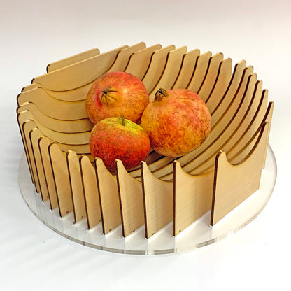 Wooden Fruit Bowl