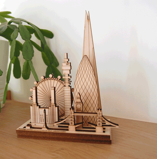 Modular Cities sculptures HK/ London/ NYC/ SF/ Tokyo/ Paris/ Washington D.C.