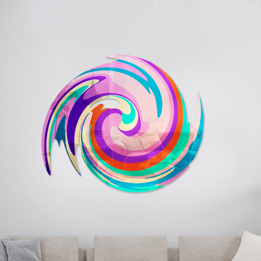 Swirl. Wall sculpture
