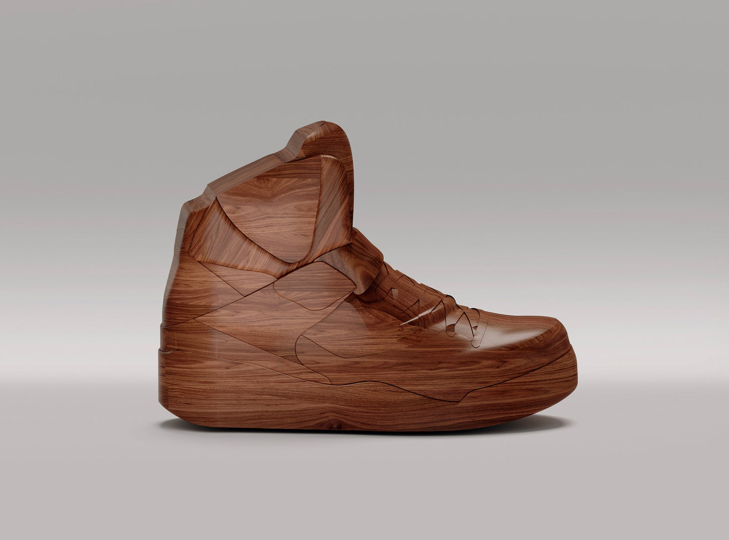 Walnut Air Jordans Puzzle