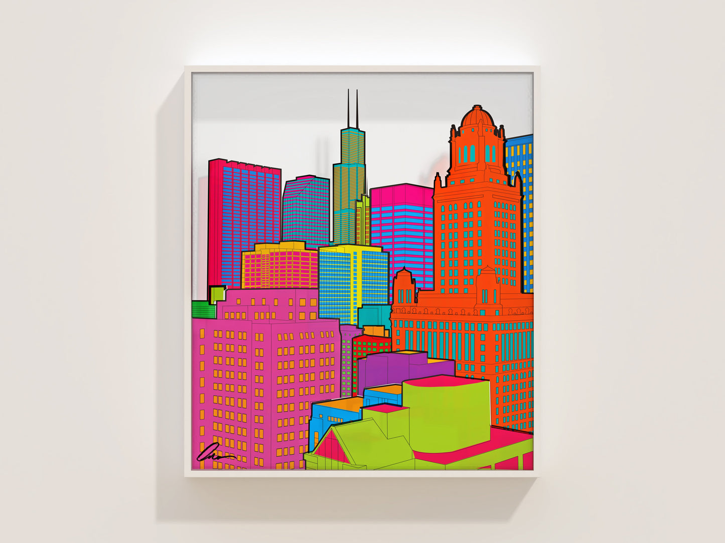 Chicago 3D Picture