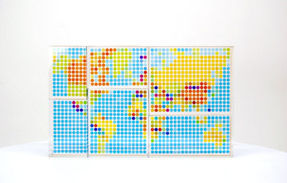 World Map clear Puzzle